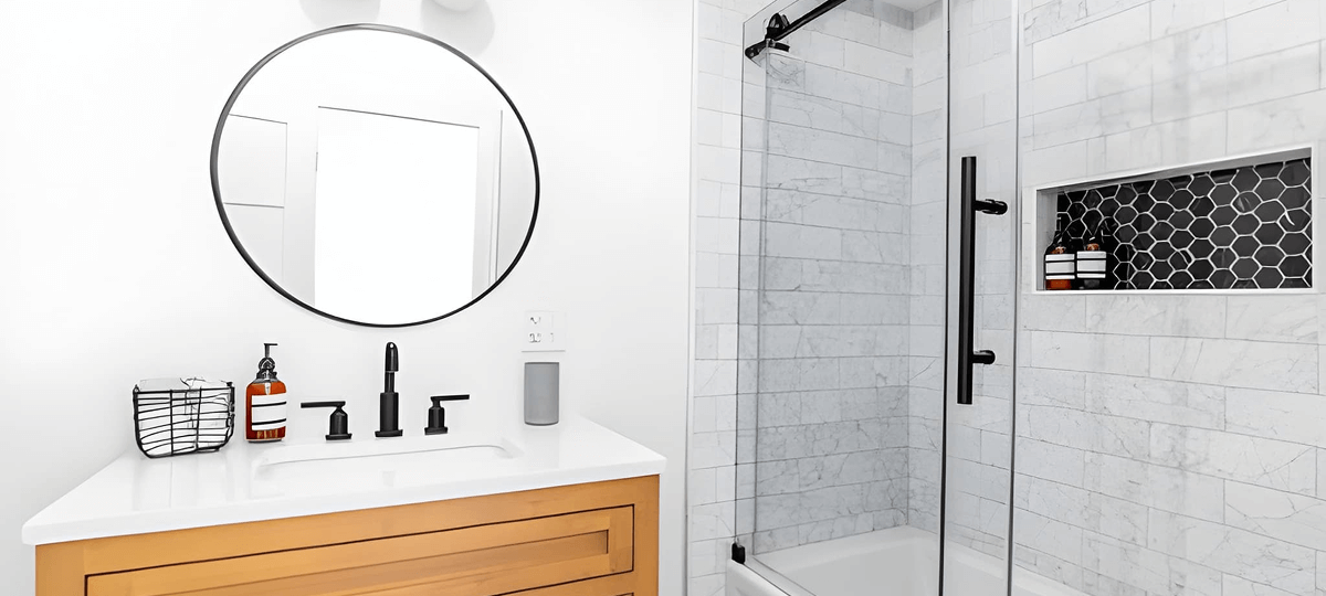 Design Idea #4: Subway Tiles with Modern Twist